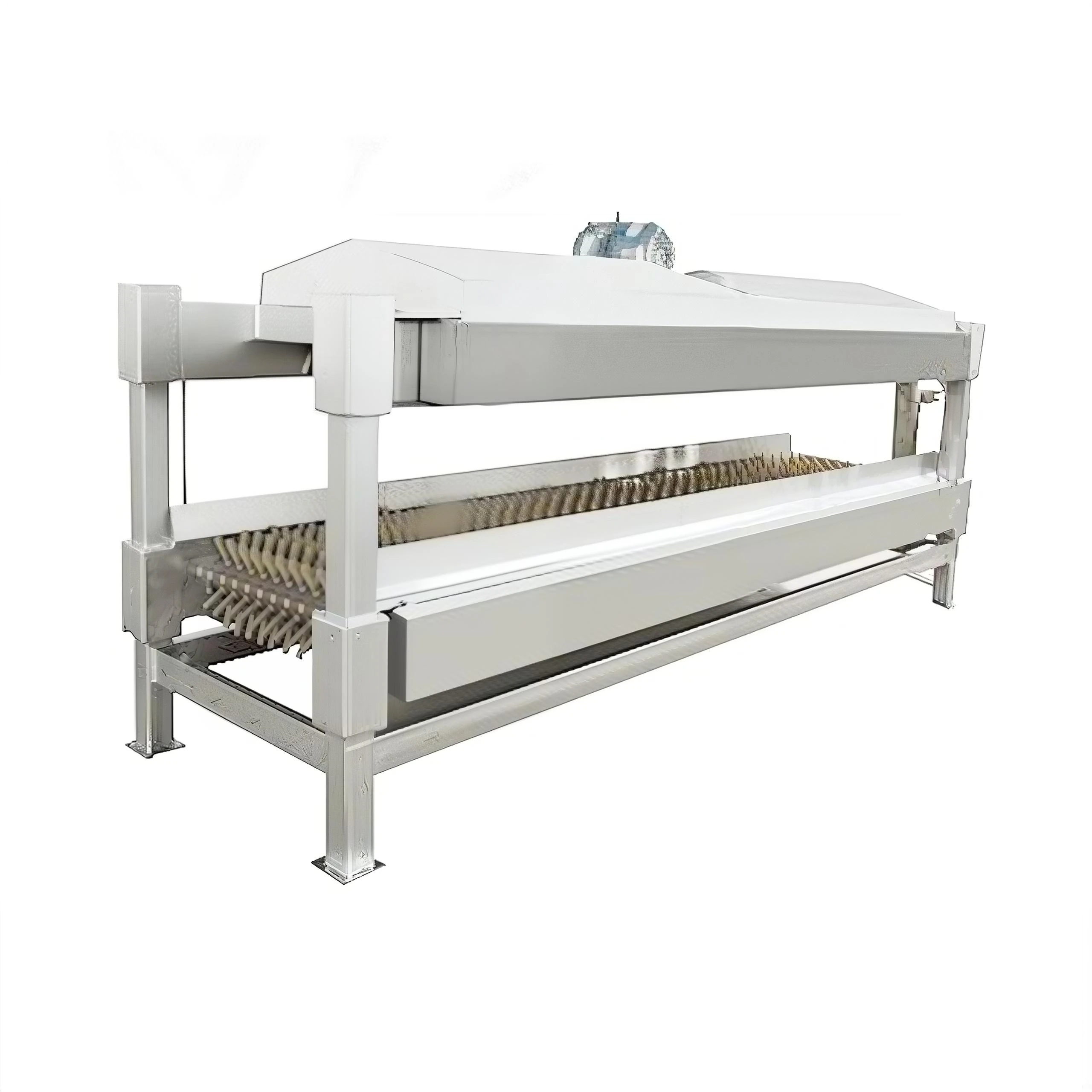 Multi-Shaft Roller Defeathering Machine