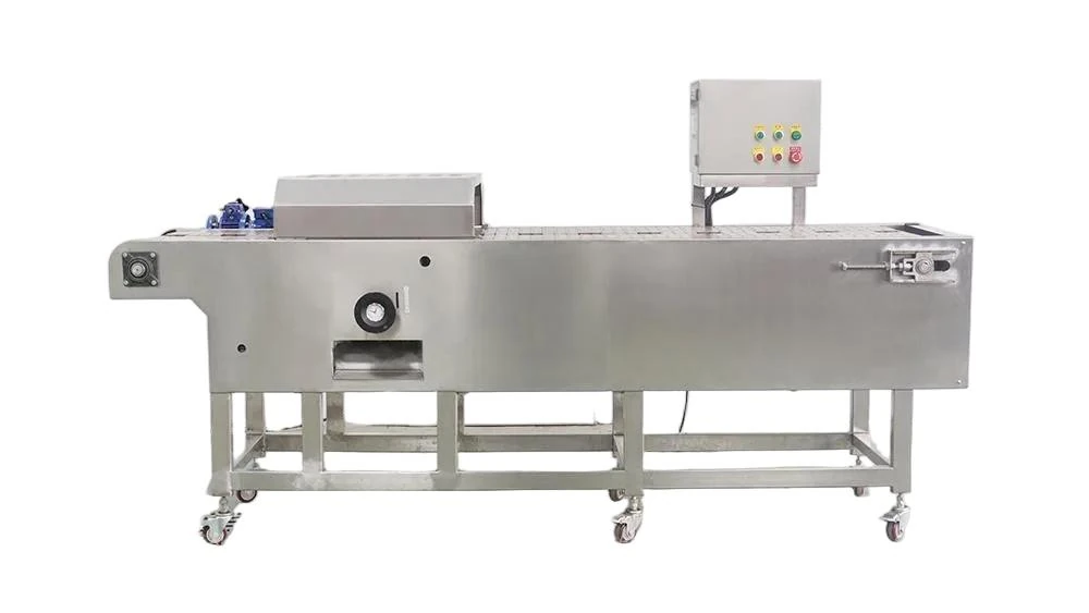 Broccoli Trimming and Floret Cutting Machine