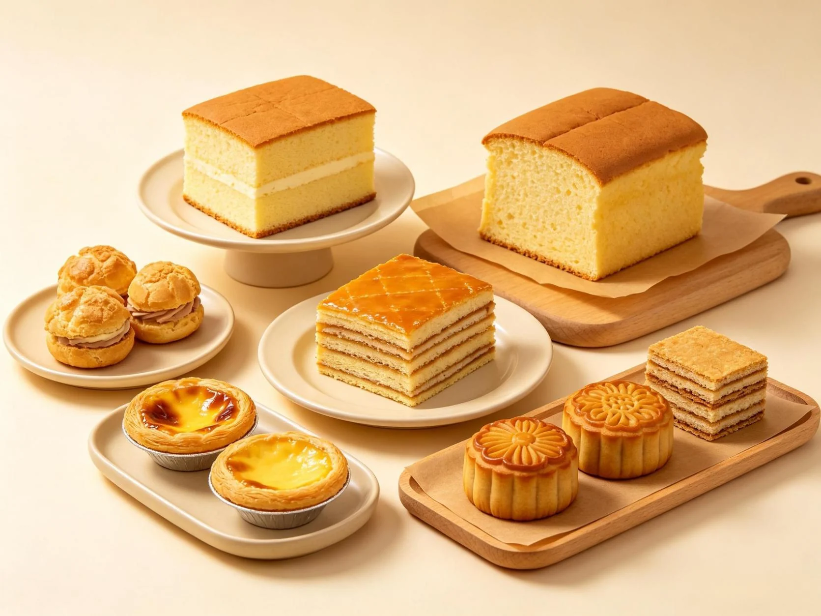 Baked cakes & pastries