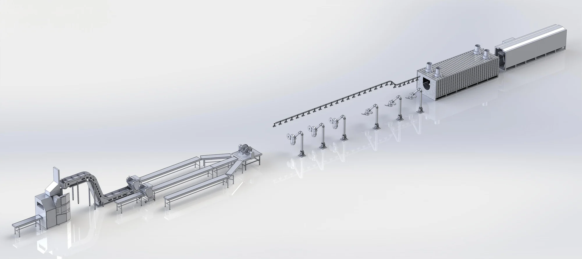 Livestock production line