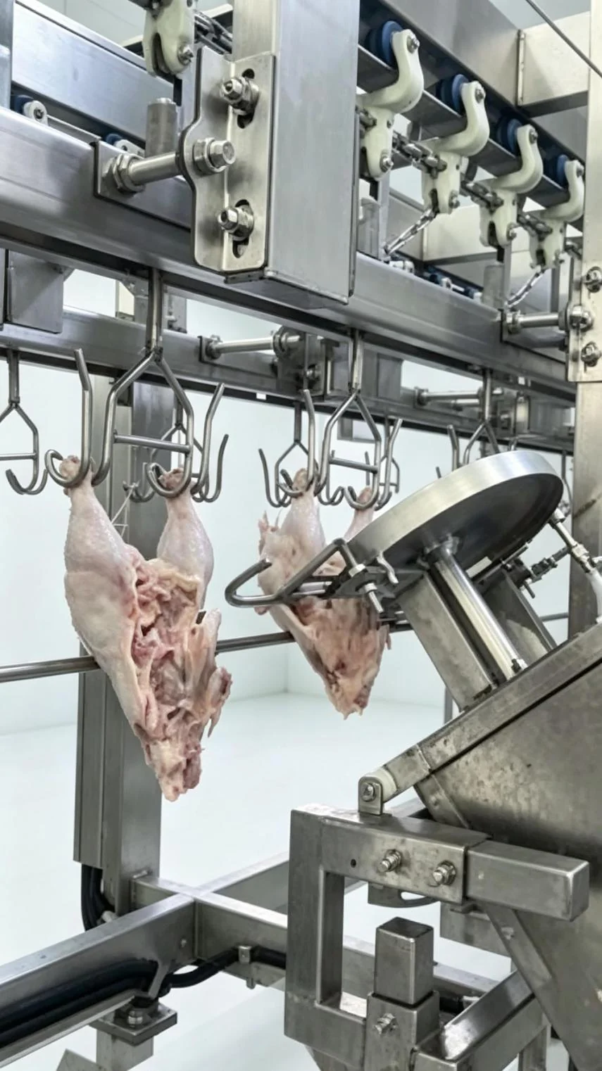 Automatic Chicken Carcass Unhooking Machine